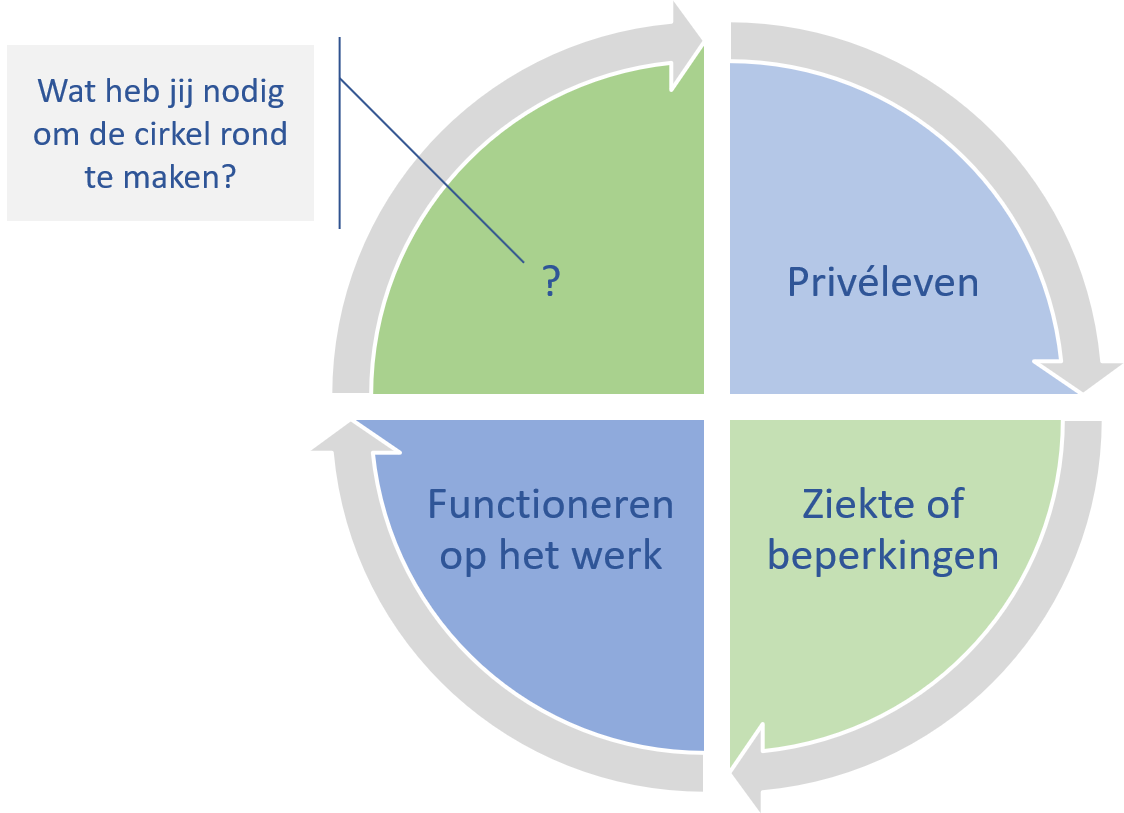 Coaching werkhervatting re-integratie ernstige chronische ziekte burn-out depressie kanker niet aangeboren hersenletsel NAH